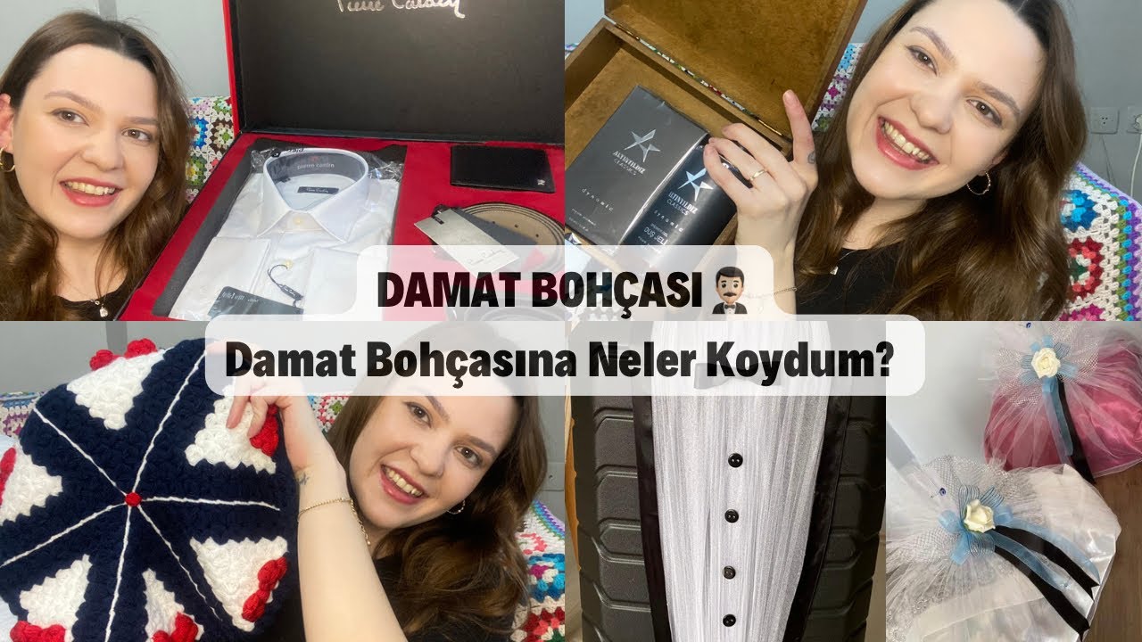 DAMAT BOHÇASI🤵🏻‍♂️ Erkek Bohçasına Neler Konulmalı? Bohçaya Koyduklarıma Beraber Bakalım 💕