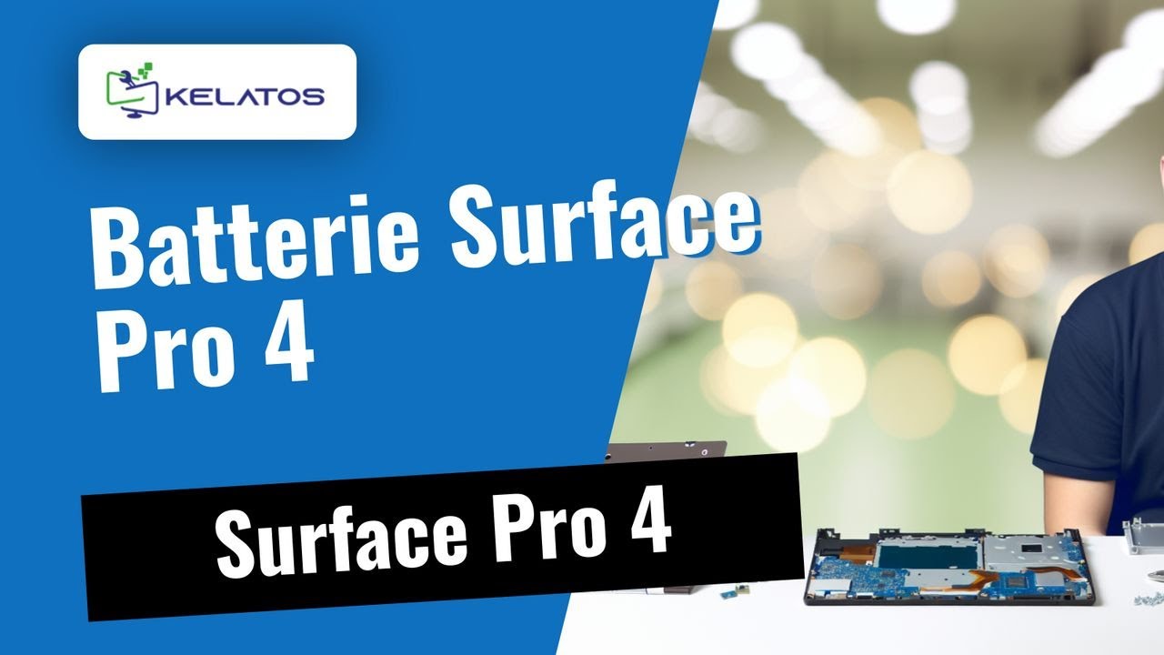Batterie défectueuse sur votre Surface Pro 4 ? 🔋 Remplacement de la batterie