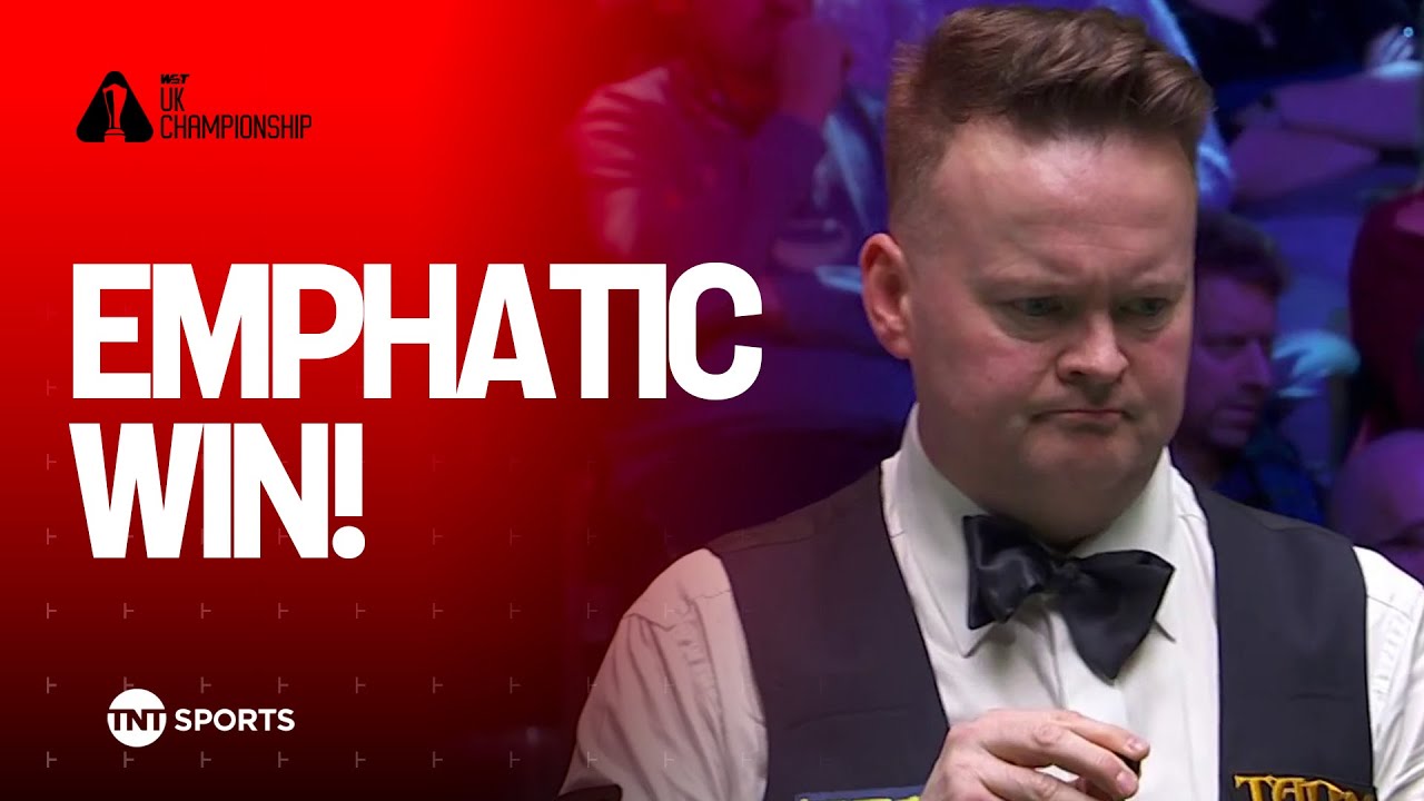WELL EARNED VICTORY! 👌 | Shaun Murphy vs Lyu Haotian | 2025 UK Snooker Championship