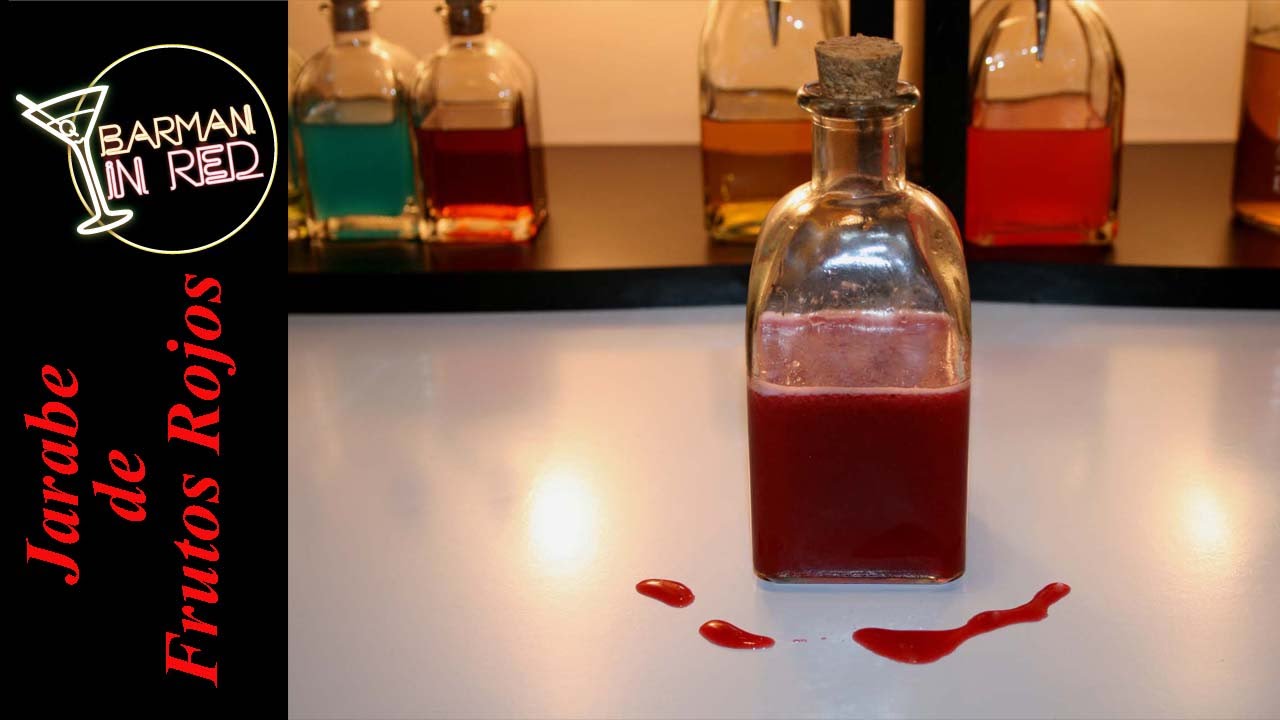 Como hacer el Jarabe de Frutos Rojos Casero