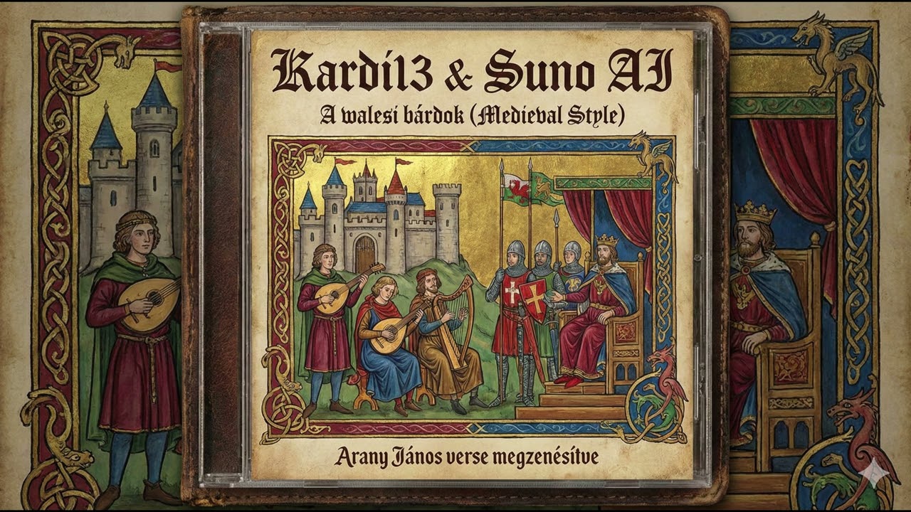 Kardi13 & Suno AI - A walesi bárdok (teljes) (Medieval Style)
