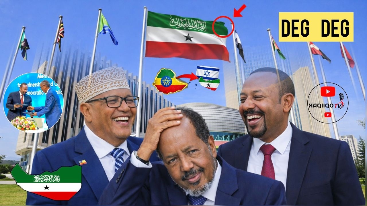 DEGDEG;Itobiya qaday talabo culus, iyo Xasan Shekh o ka baqday Safarki Adisababa Xogta ra....