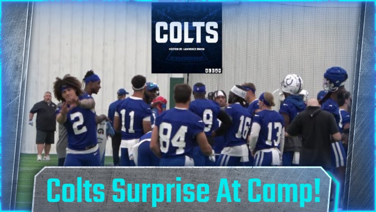 Colts Shockingly Surprising at Training Camp So Far!