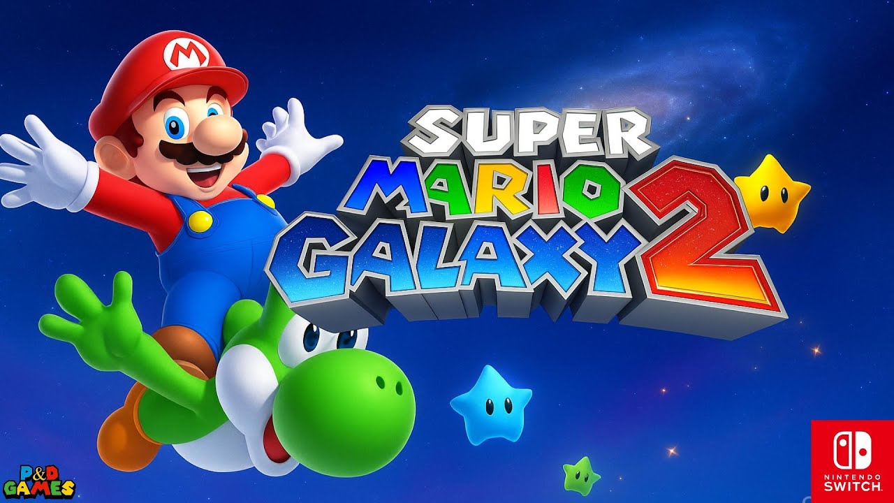 Super Mario Galaxy 2 -Nintendo Switch- Sky Station Galaxy #nintendo #nintendoswitch #switch2 #new
