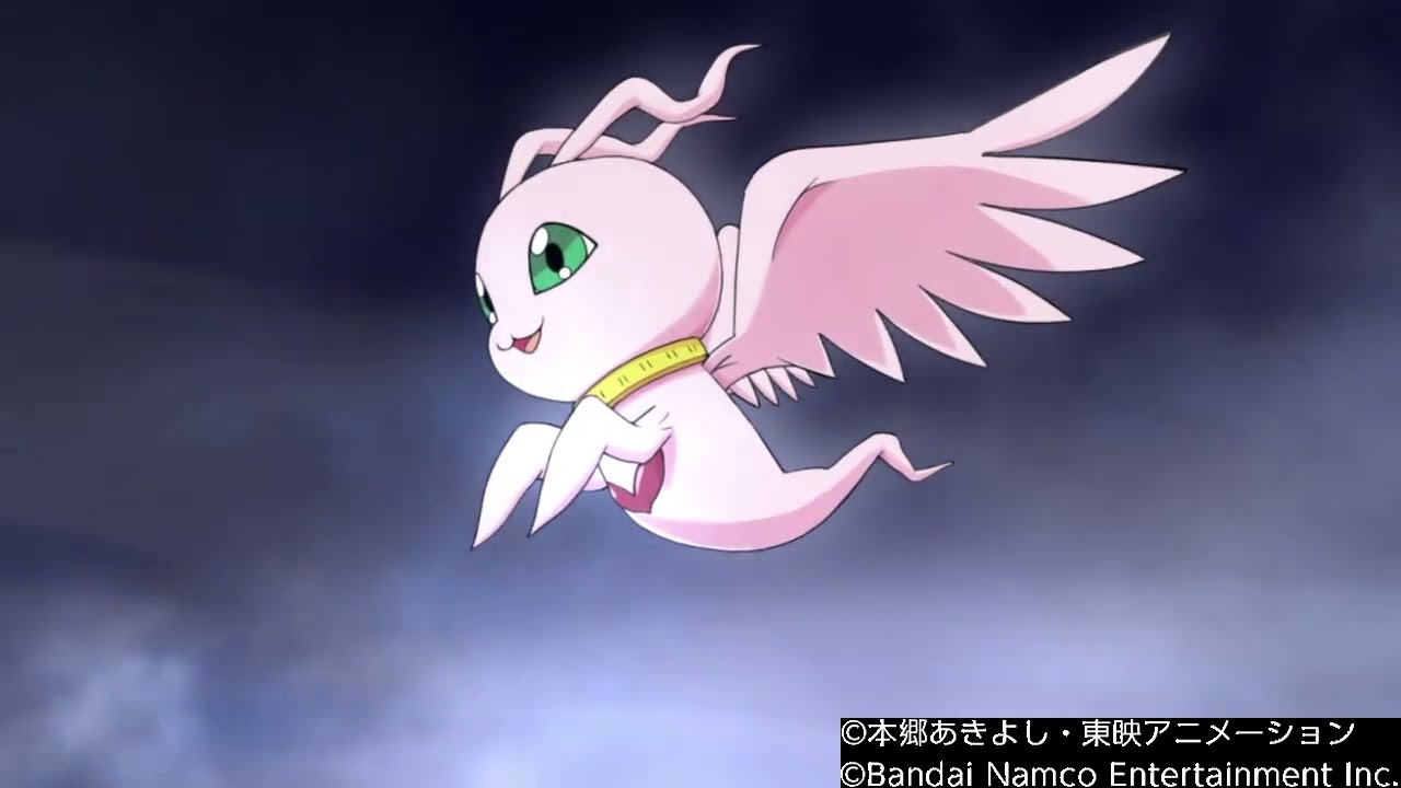 DIGIMON SURVIVE - Syakomon Digivolves to MarineAngemon