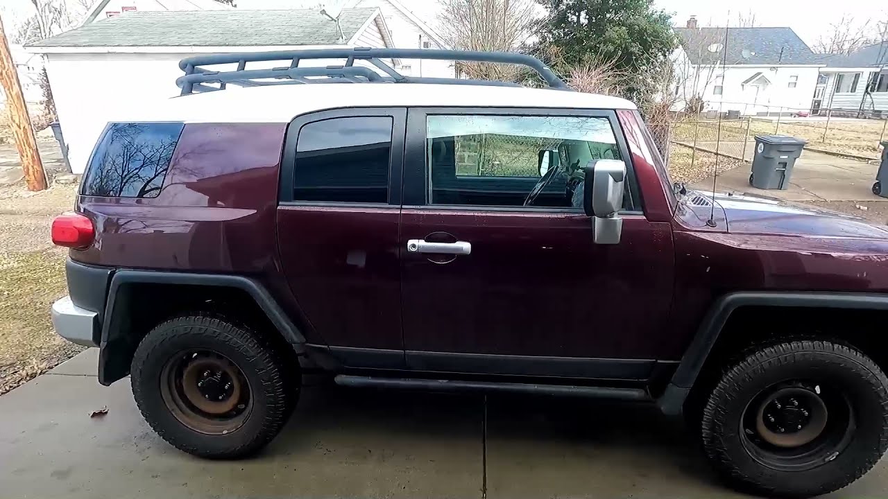 Снятие багажника на крыше Fj Cruiser