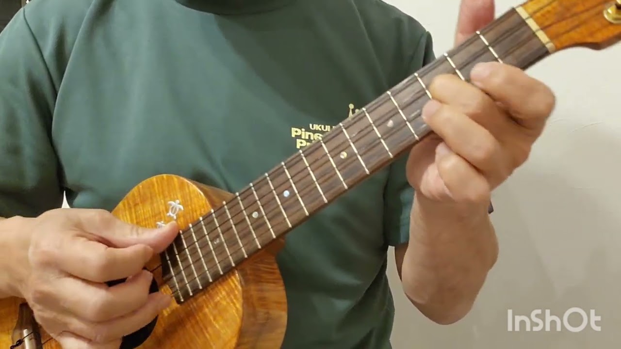 枯葉　ウクレレジャズ(キヨシ小林氏の楽譜)より　#AutumnLeaves #UkuleleSolo 