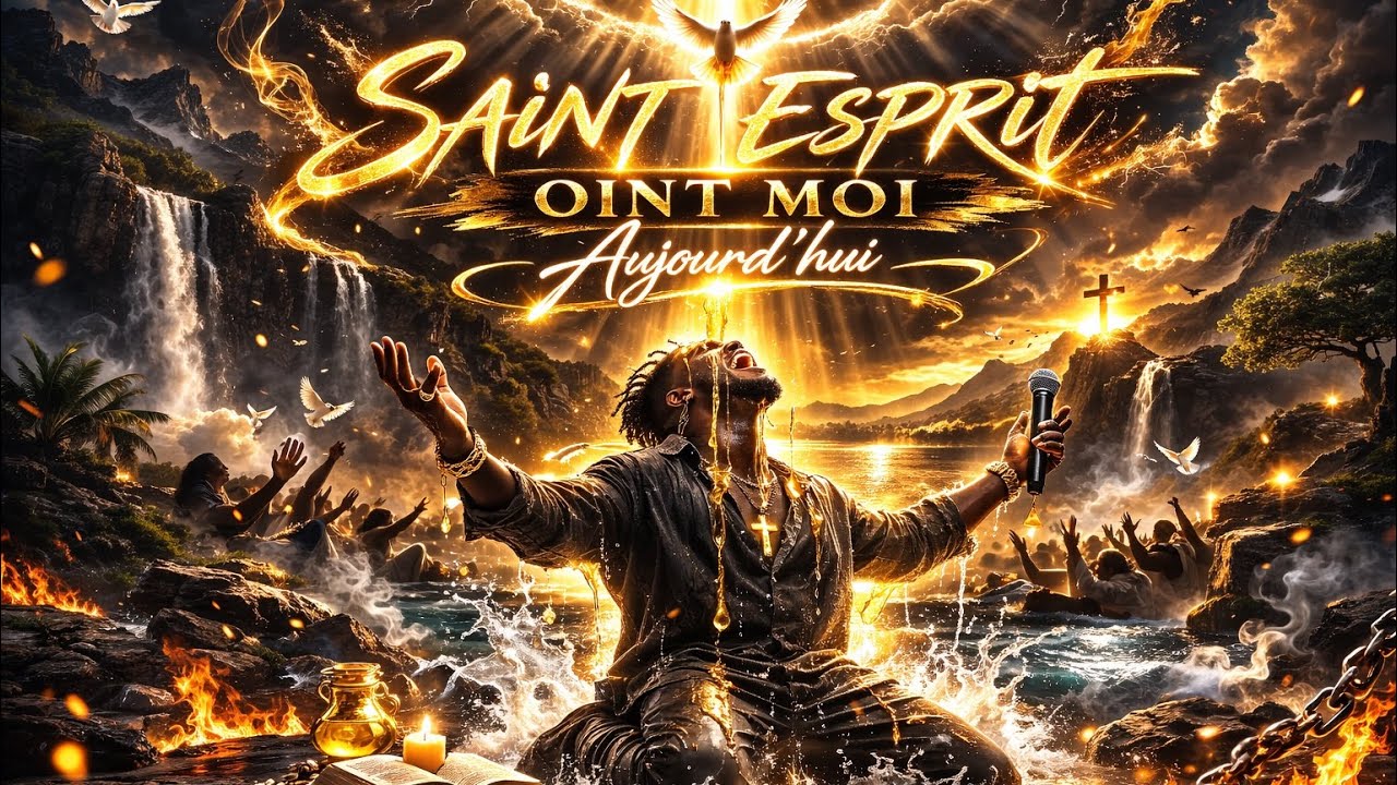 🔥🔥ADORATION , saint esprit oint moi ,  musique gospel afro