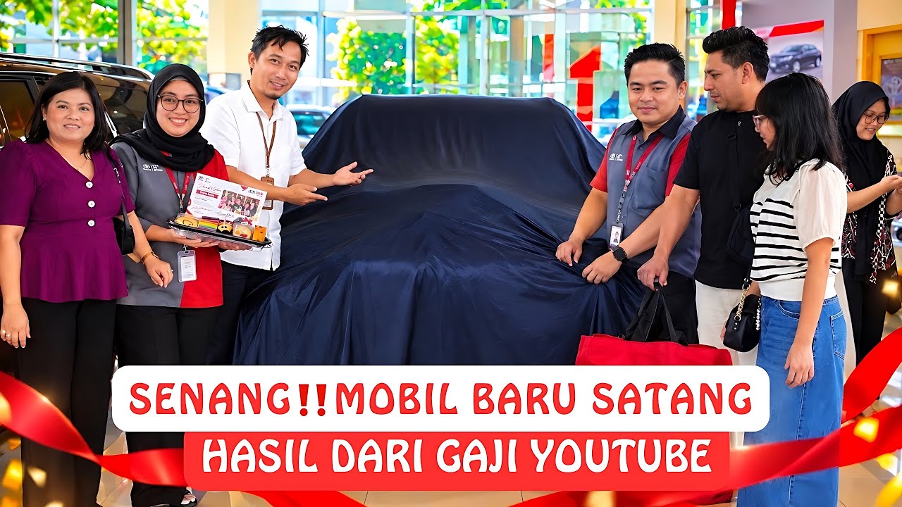 SENANG‼️Mobil Baru Datang Hasil Dari Gaji Youtube