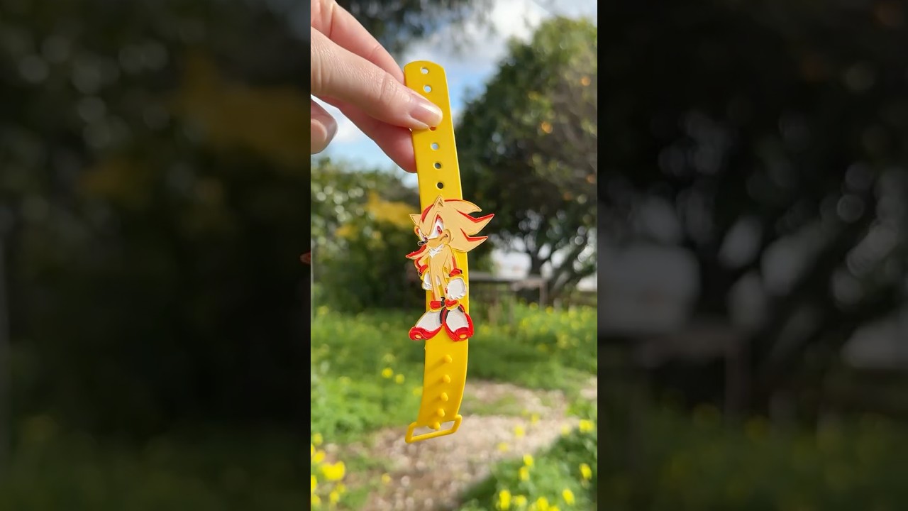 Let's improve this Sonic X bracelet (Super Shadow) 💥 