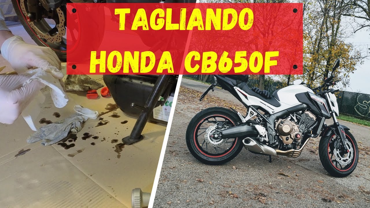 Tagliando Moto - Honda CB650F - 1° Parte