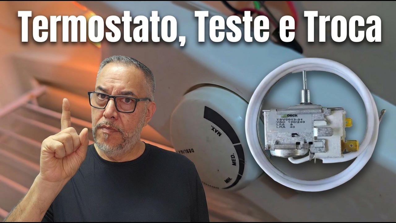 ❄️🔧 Termostato Brastemp Testes e Substituição