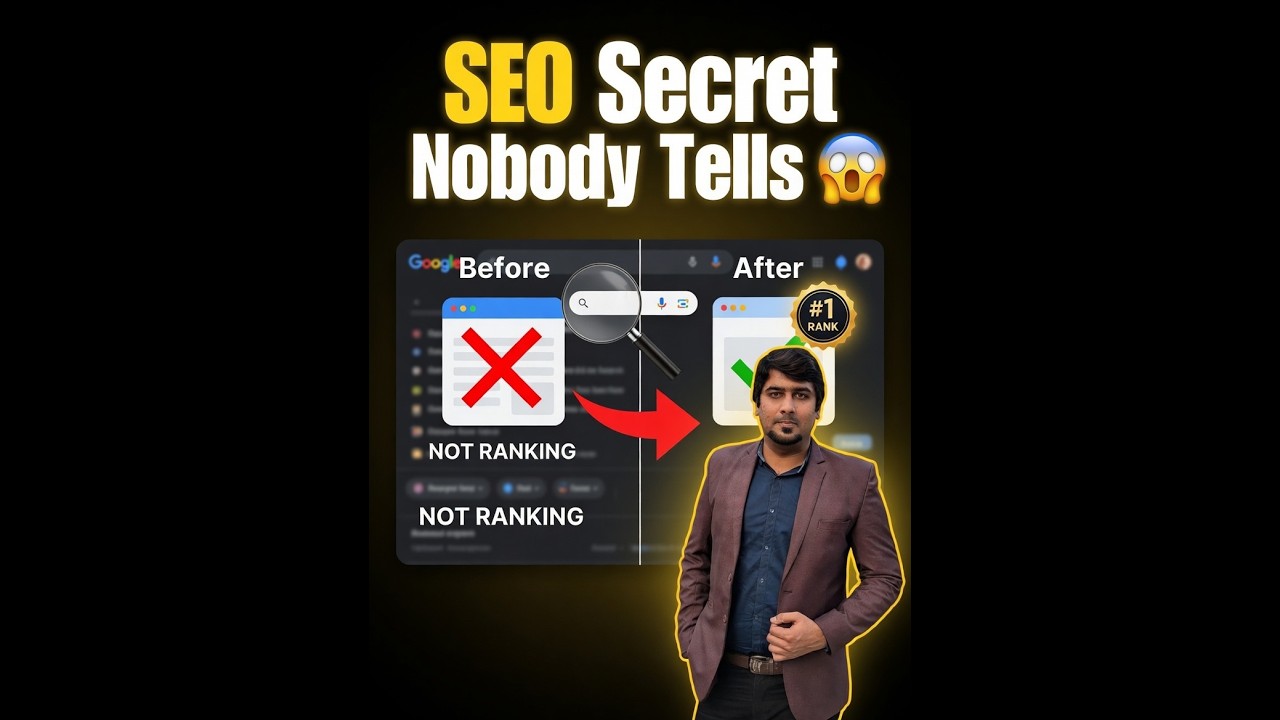 Why Some Websites Rank Instantly 🚀  The Secret of User Intent