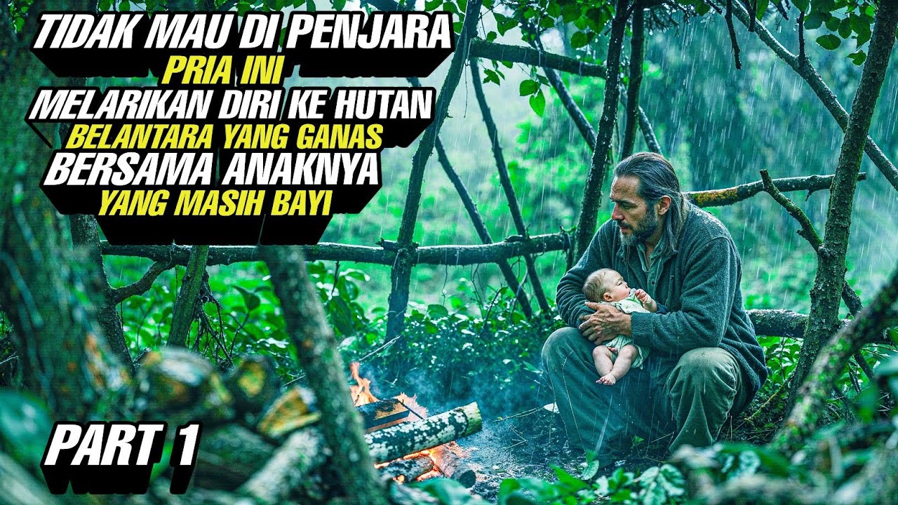 Tidak Mau Di Penjara Pria Ini Melarikan Diri Ke Hutan Yang Ganas ‼️Alur film terbaru 2025