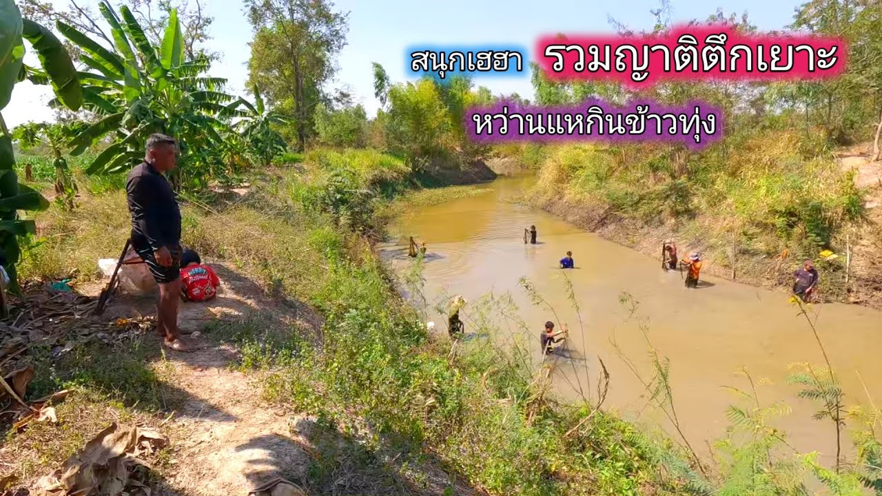 รอบนี้เจอของใหญ่ ตึกเยาะ หว่านแห รวมญาติกินข้าวทุ่ง สุดสนุกเฮฮา อาหารรสเด็ดเหมือนเดิม