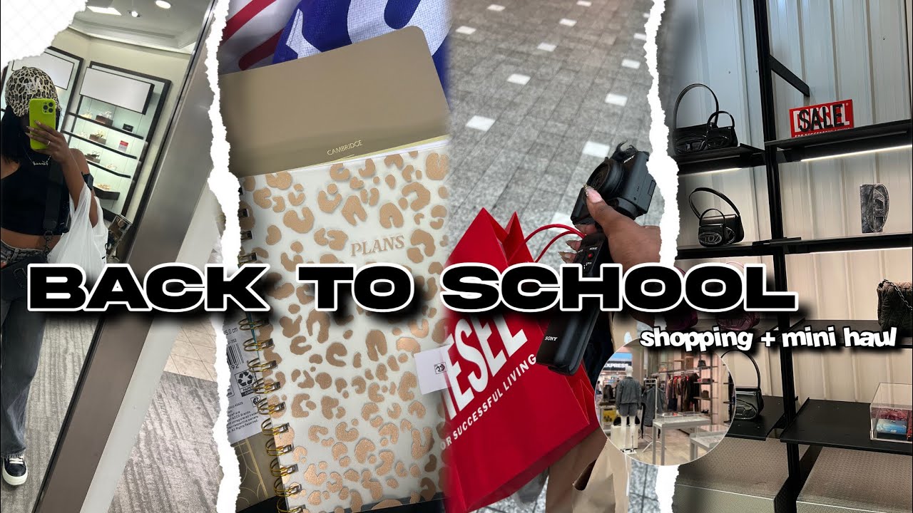 COME BTS SHOPPING WITH ME + mini haul | senior edition !!