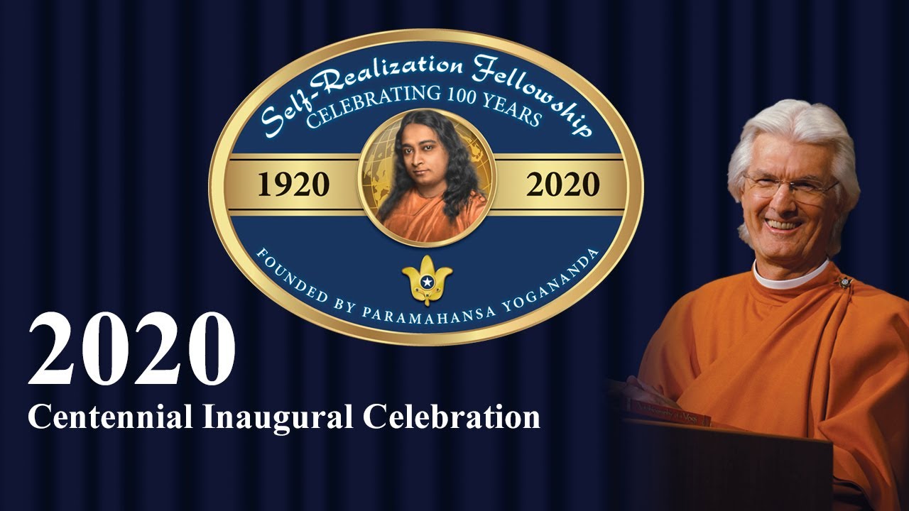 SRF Centennial Inaugural Celebration With Brother Chidananda