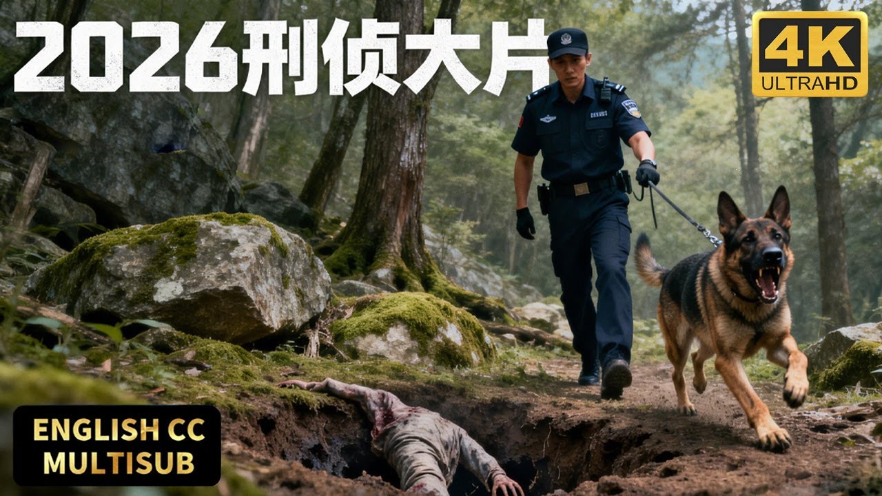 2026悬疑电影！巡警带着警犬在深山巡逻，突然警犬狂吠！原来下面有尸骨！#movie #電影 #悬疑 #推理 #法医秦明 #剥茧