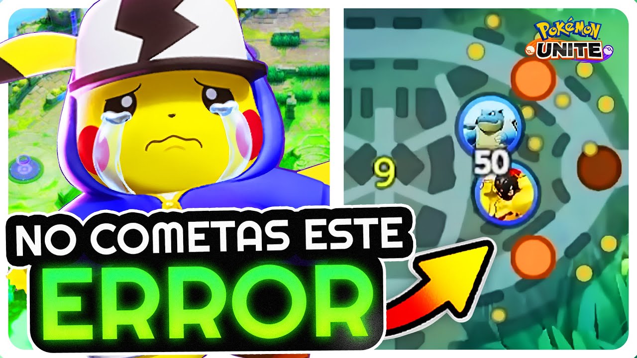 ⚠️ Si tu equipo hace ESTO la partida est&aacute; perdida | Pok&eacute;mon Unite