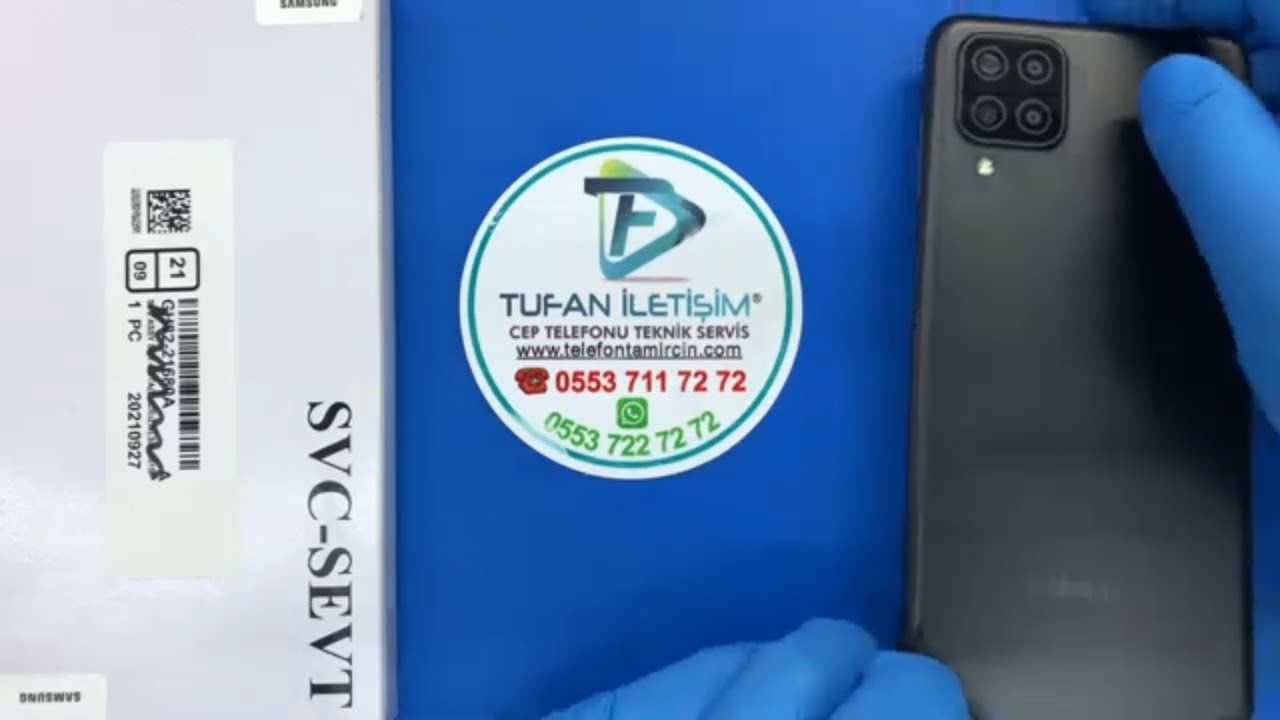Samsung Galaxy A12 Ekran Değişimi