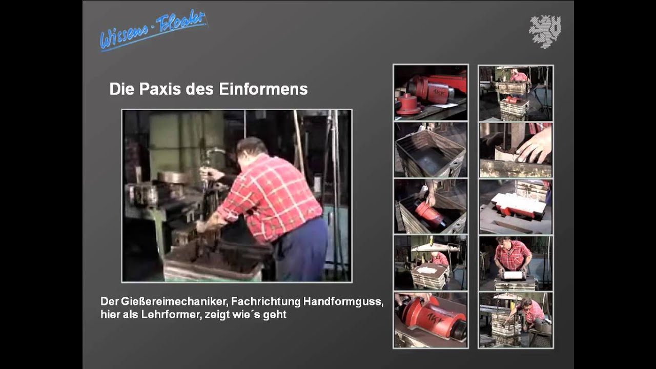 Das Prinzip Sandguss - Wissensfloater 19