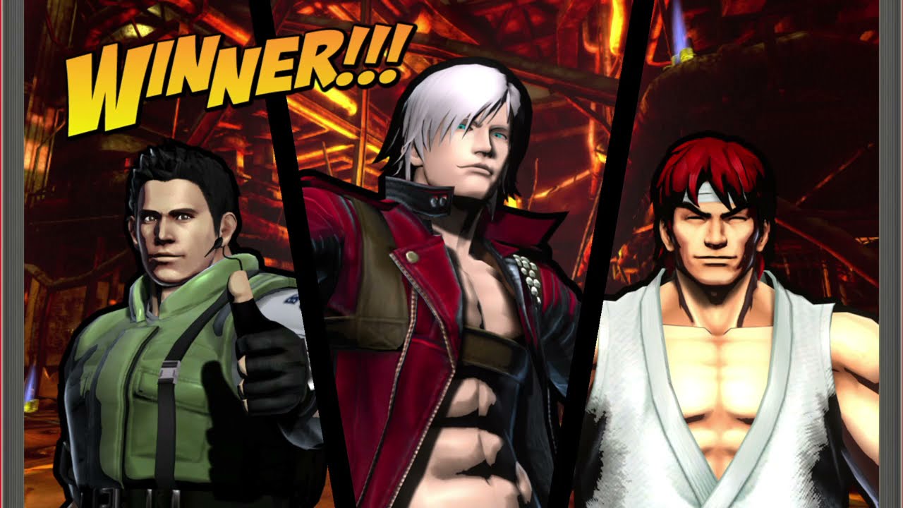 ULTIMATE MARVEL VS. CAPCOM 3 - ARCADE MODE [DANTE / CHRIS / RYU]  Lv.VERY HARD