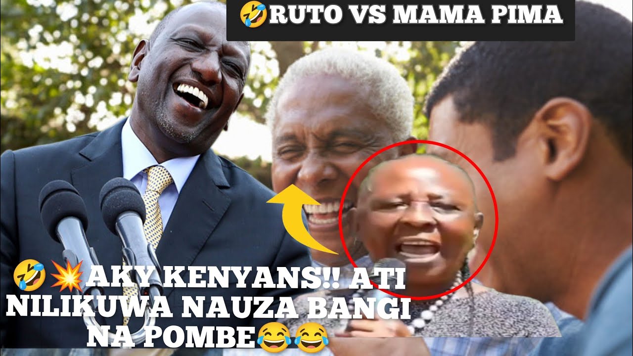 😂💥KENYANS LAUGHING AT WOMAN WHO CONFESSED SELLING BHANG AND CHANG'AA INFRONT OF RUTO 😂😂