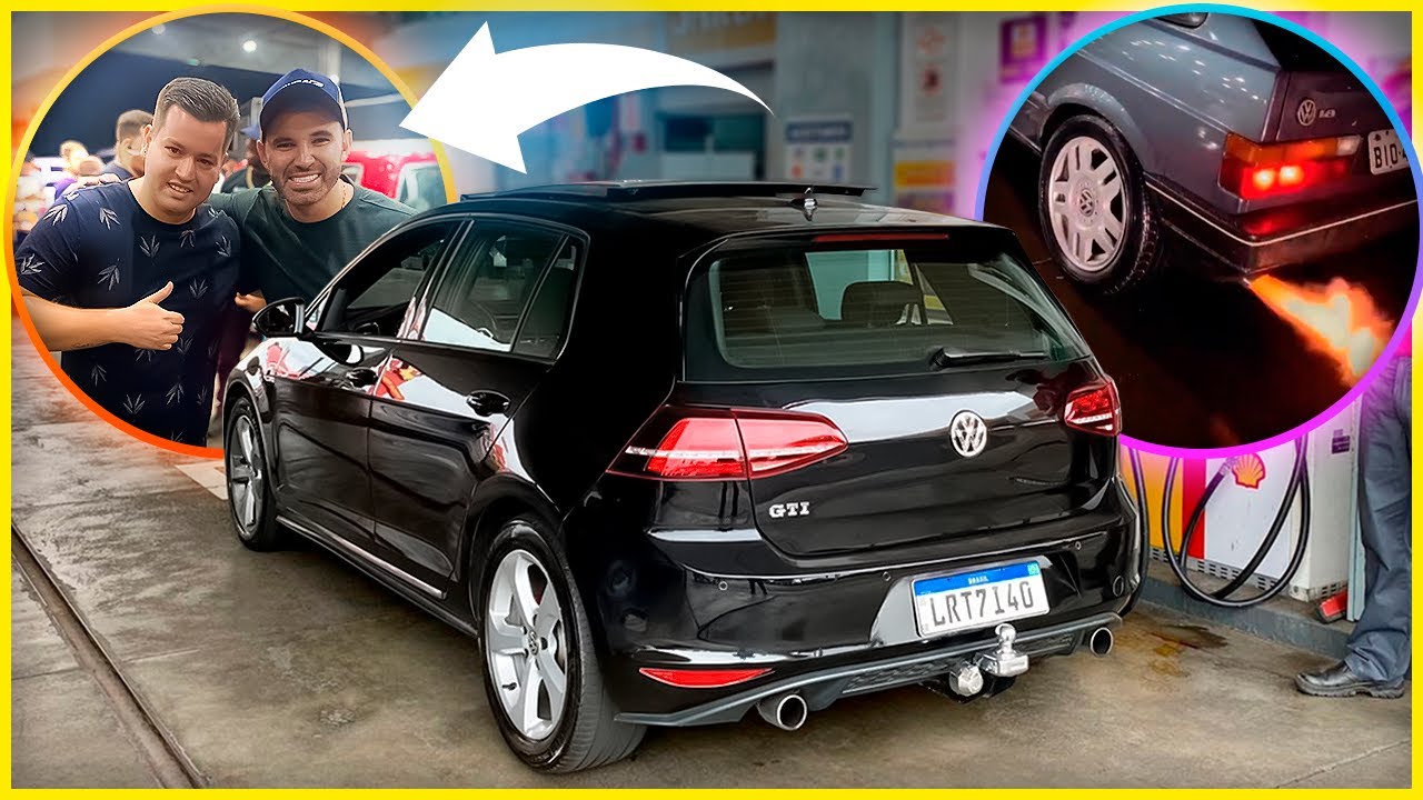 RODEI 300 KM PRA VER O CONSUMO DO GOLF GTI STG 1 + ENCONTRO LOWCARS EM FRANCA!