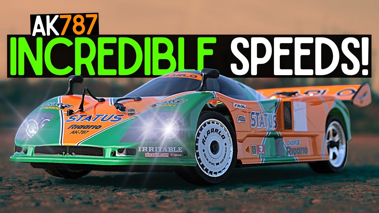 RLAARLO AK787 Carbon RTR 2-4s SPEED TESTS!