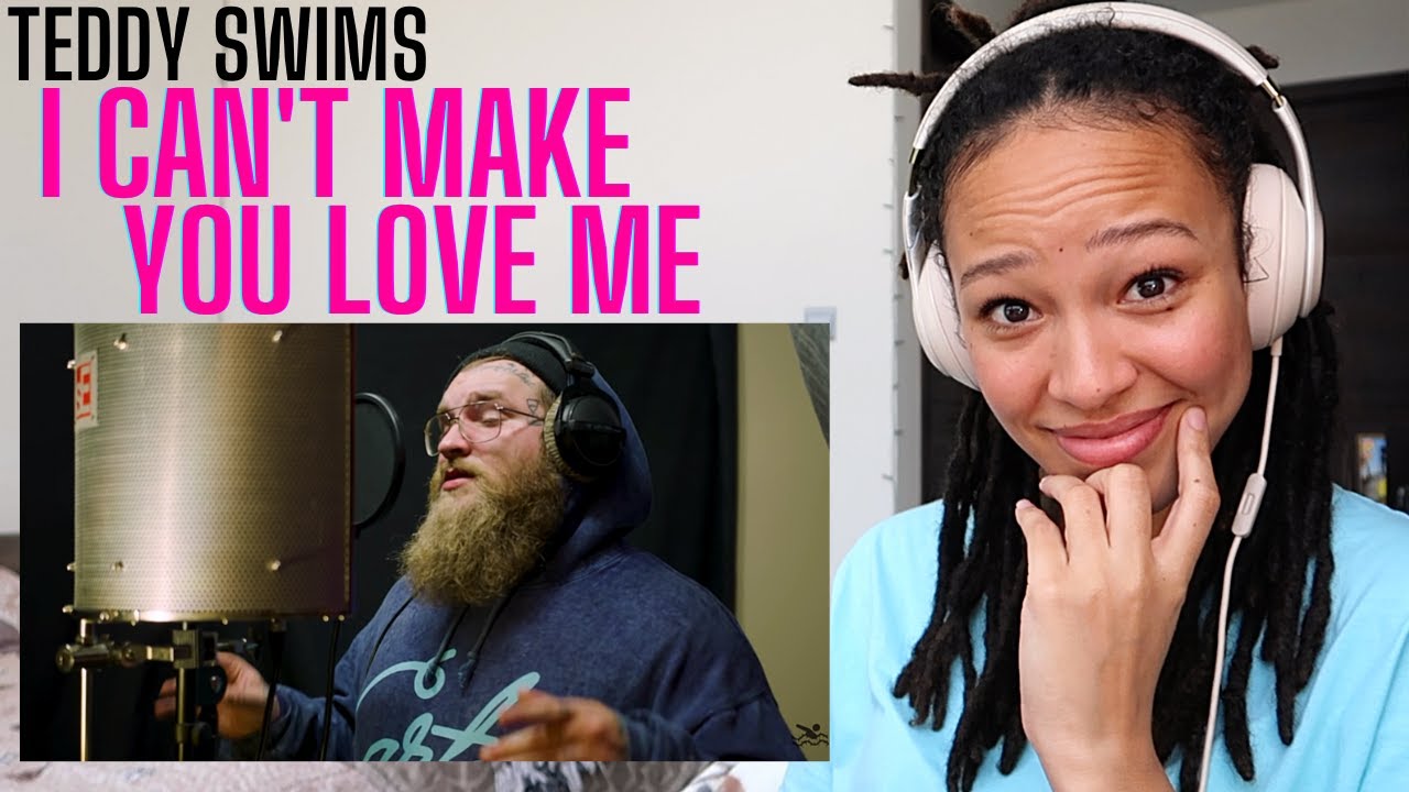 I'll love you Teddy, if she won't! 🤗 | Teddy Swims - I Can't Make You Love Me [REACTION]