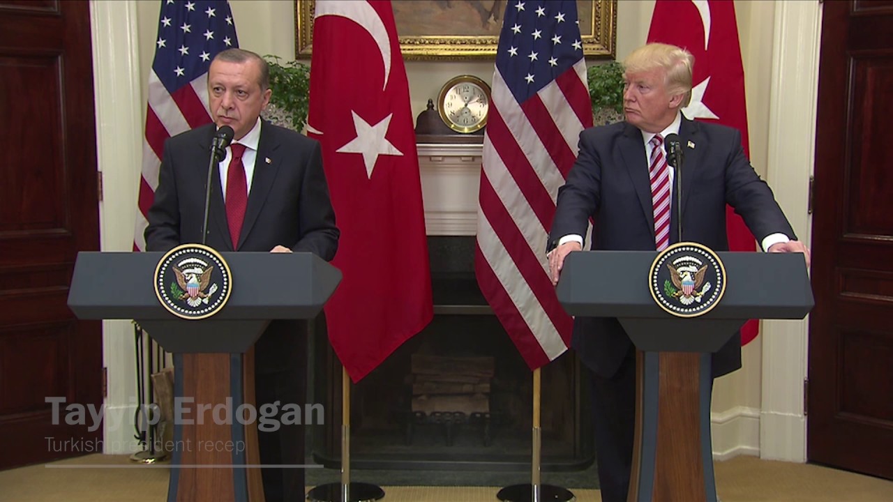 Trump's news conference with Erdogan, in less than 3 minutes