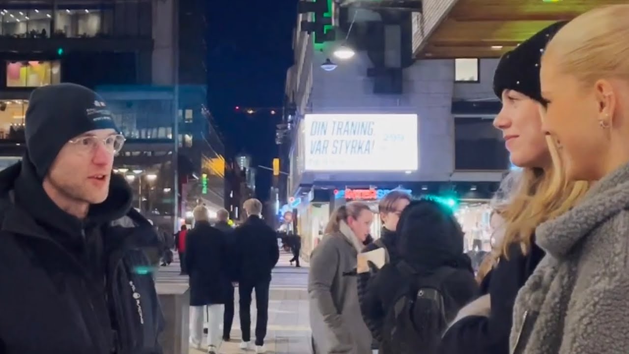 I inget annat namn &auml;n JESUS KRISTUS finns fr&auml;lsning. Sergels torg-&Aring;hl&eacute;ns city Stockholm 2022-02-18