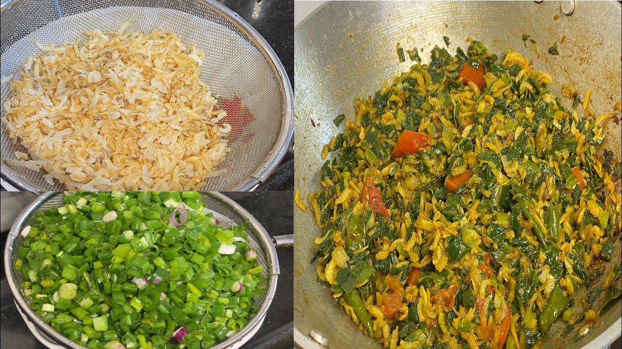 Sukhat Aur Hari Pyaaz Ki Sabji || Sukha Jawla || सुखाच्या साबजी #recipe #jawla #springonionrecipe
