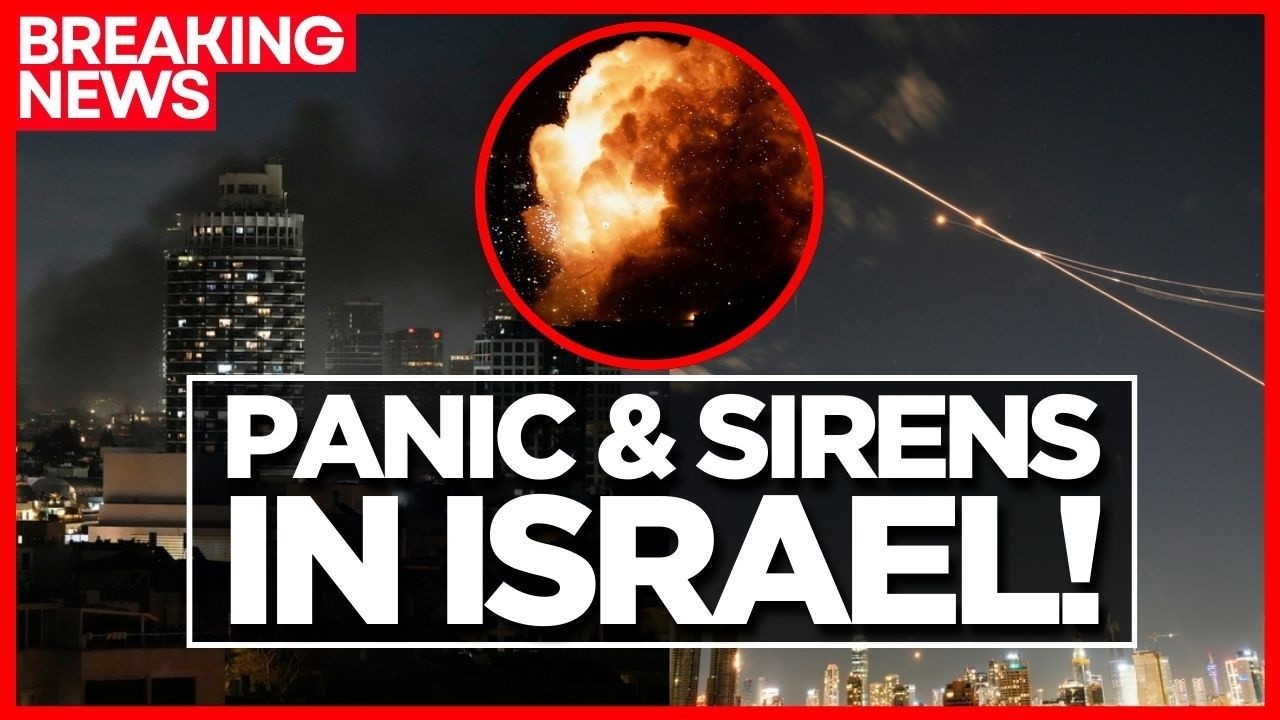 IRAN ATTACKS ISRAEL LIVE | Live Feed from Tel Aviv & Jerusalem Under Fire | World News