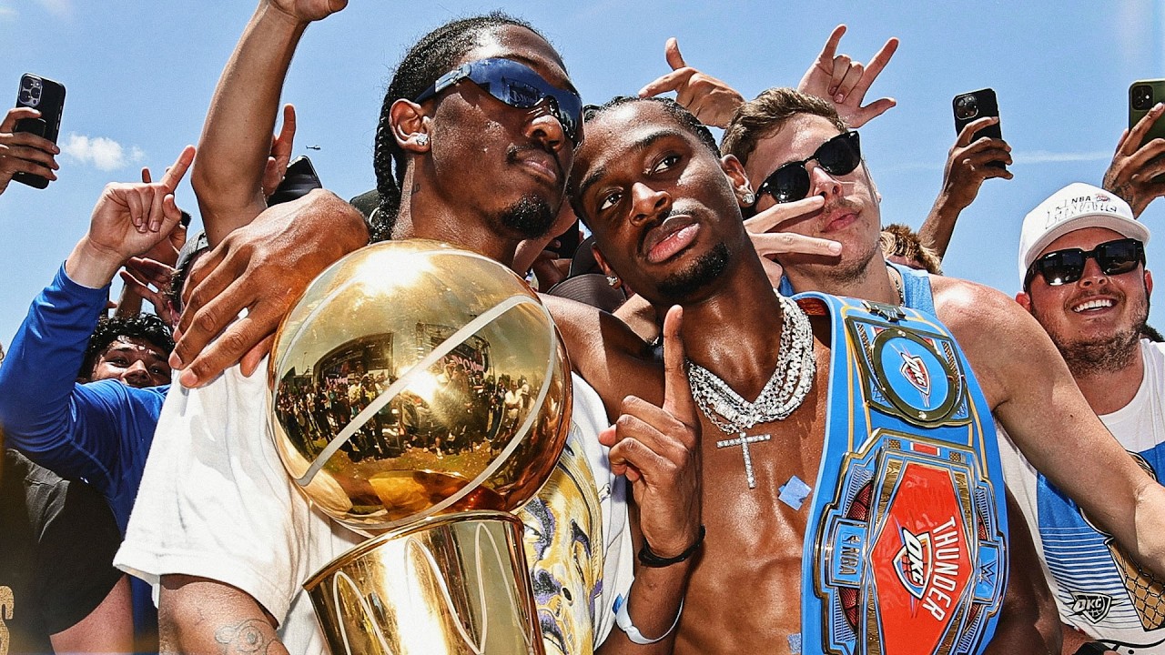 The FULL Oklahoma City Thunder 2025 Champions Parade!