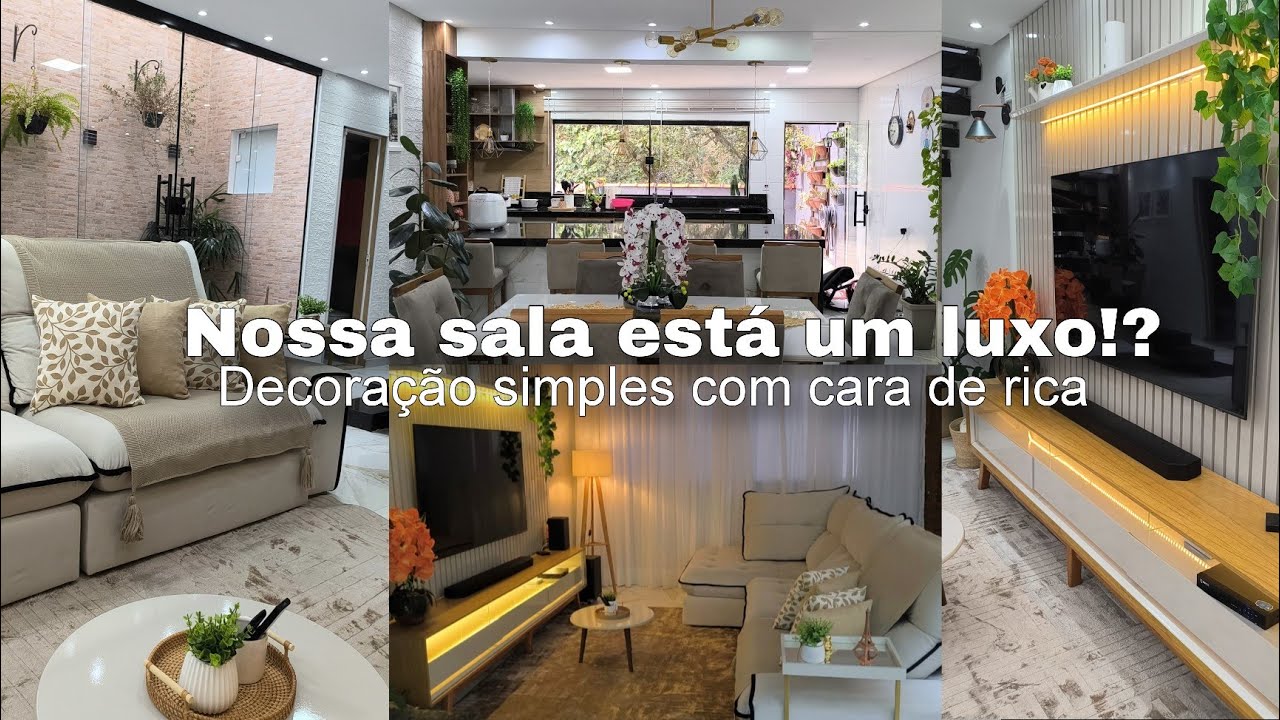 FICOU DIFERENTE E LUXUOSA ESSA DECORAÇÃO😱 | FAXINA CAPRICHADA E DECORAÇÃO NOVA 