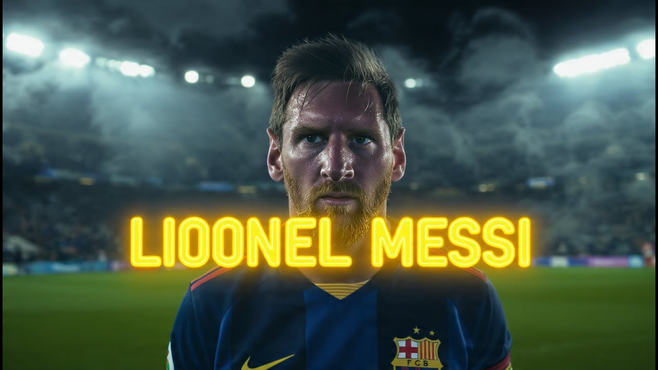 ionel Messi in Football Ground | Calm Moments Before the Match