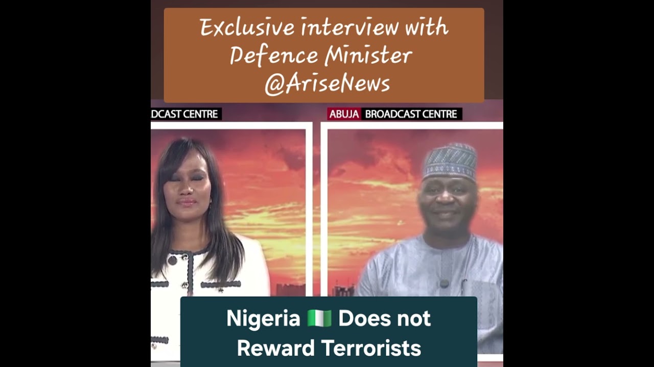 Nigeria 🇳🇬  Defence Minister defends Rehabilitation of Terrorists members #nigerianews #politics 