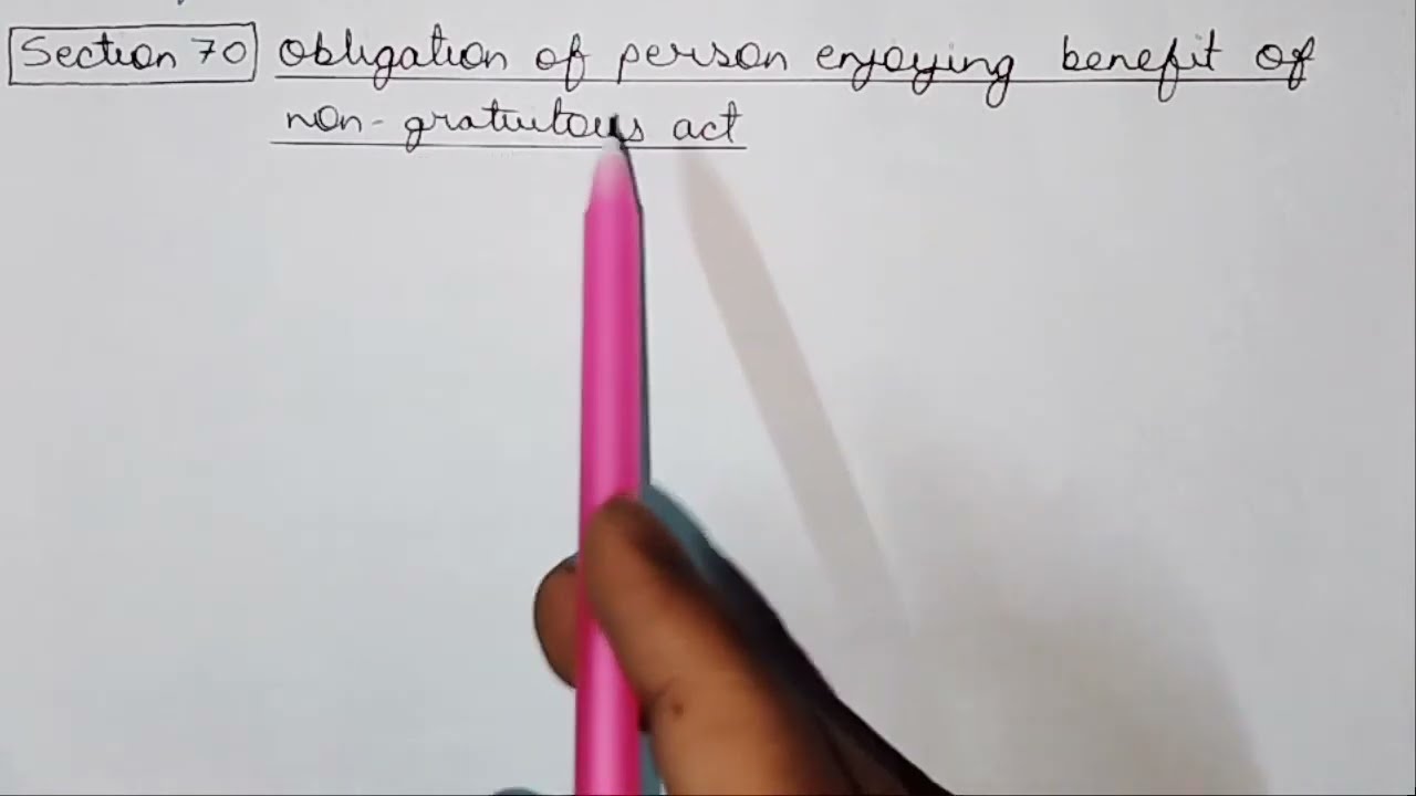 SECTION 68 TO 72 OF THE INDIAN CONTRACT ACT 1872 || CHAPTER 5 OF INDIAN CONTRACT ACT || LAW EXPLORER