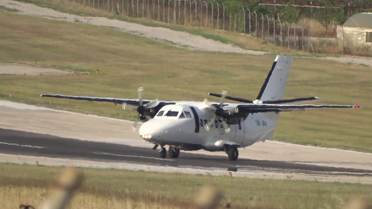 Trade Air - Let L-410 Turbolet - Takeoff from Split airport LDSP/SPU