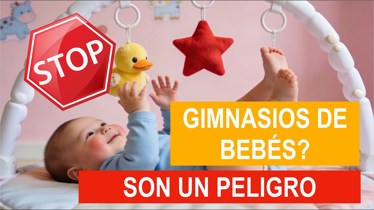 Estas usando mal el gimnasio de tu bebé (y nadie te lo dice)