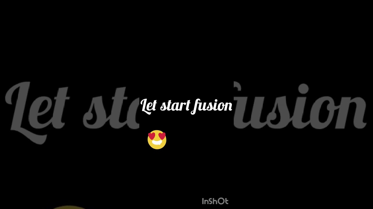 Comment your next fusion