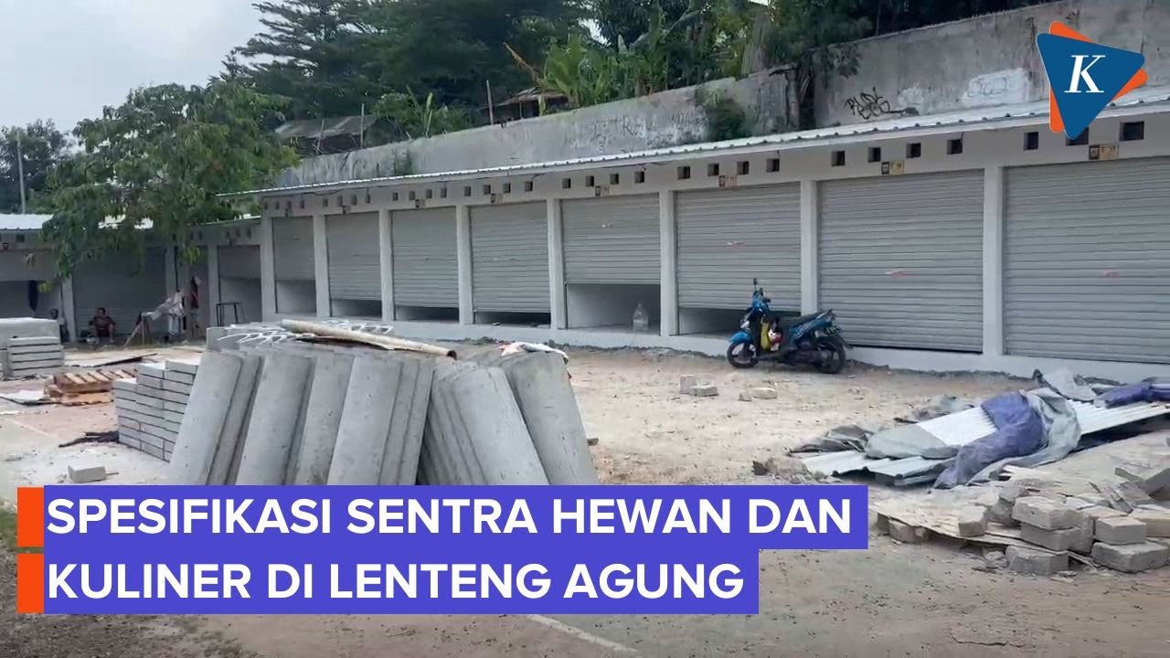 Fasilitas Sentra Fauna dan Kuliner Lenteng Agung, Pengganti Pasar Barito