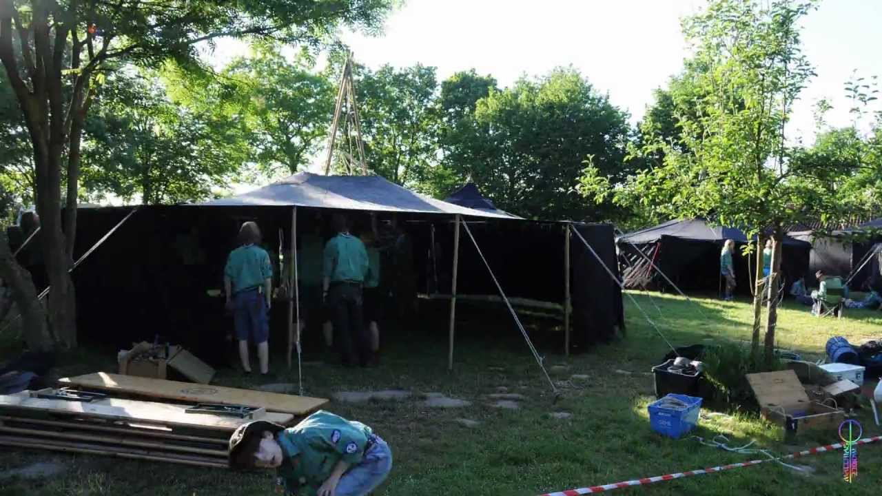 Jurtenaufbau Wankendorf/Eisvoegel