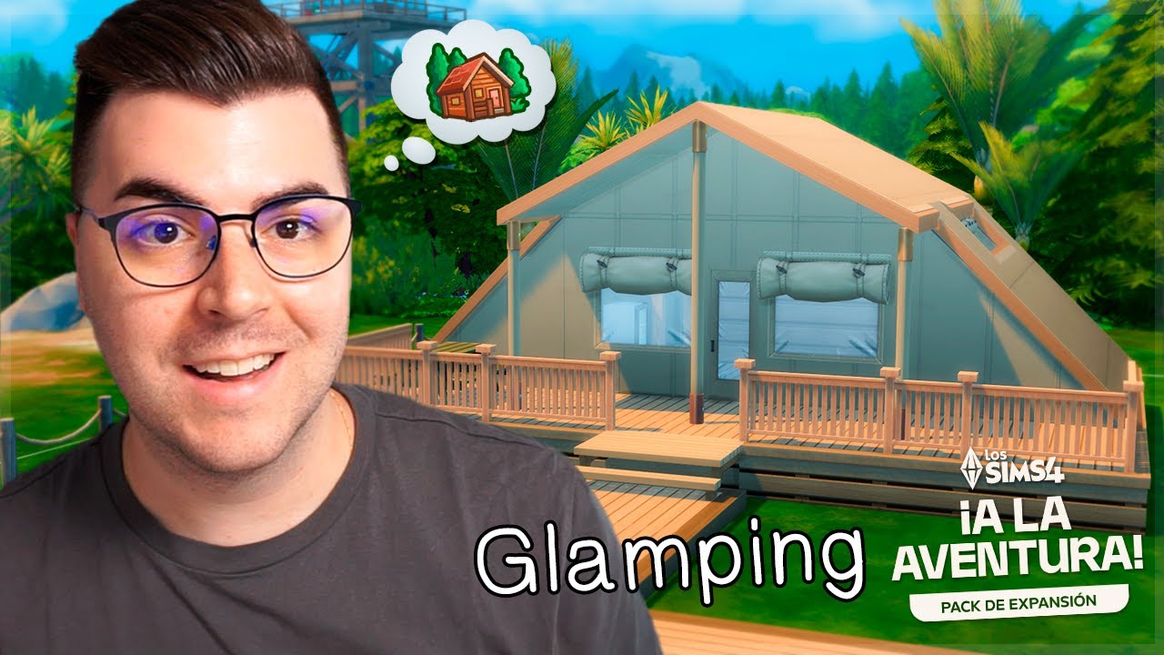 Early access de Los Sims 4 ¡A la Aventura! ¿Y si construimos un HOTEL Glamping funcional? 🏕️