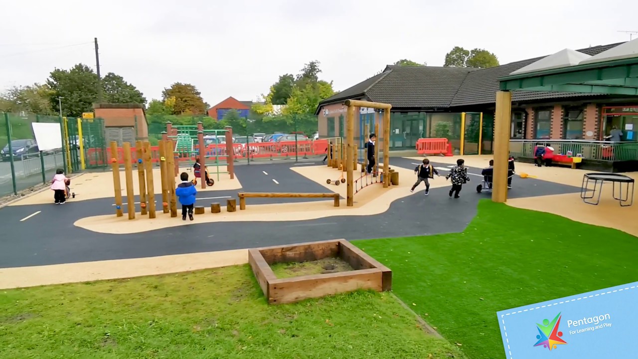EYFS Playground Equipment at St John's Primary School