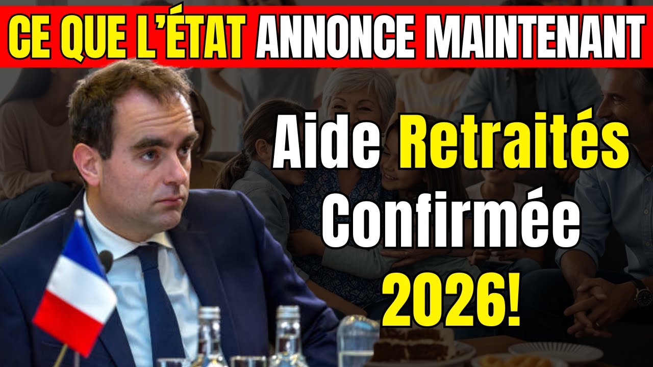 Aide sp&eacute;ciale pour les retrait&eacute;s fran&ccedil;ais en 2026 : ce que l&rsquo;&Eacute;tat annonce maintenant