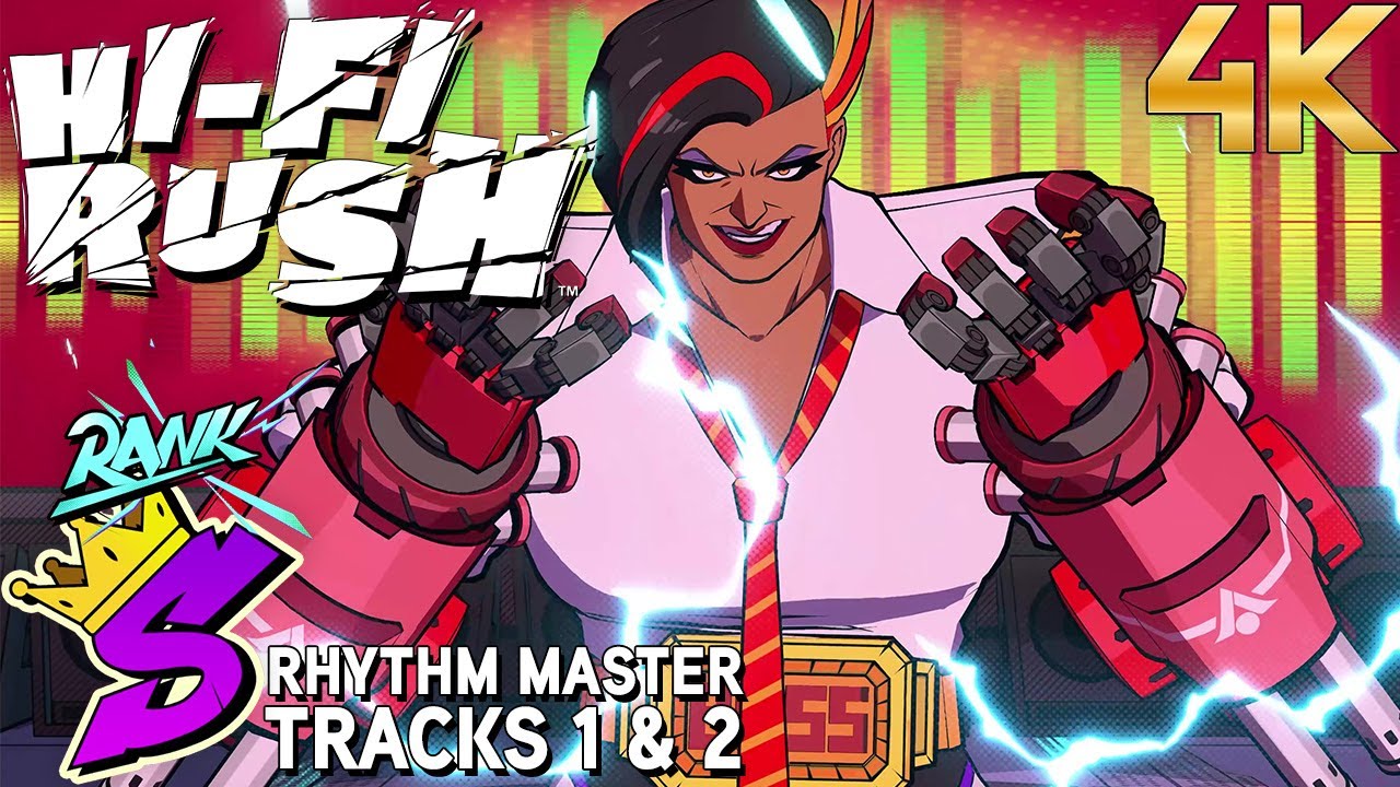 Hi-Fi RUSH - Rhythm Master S-Rank - Tracks 1 & 2 (Part 1)