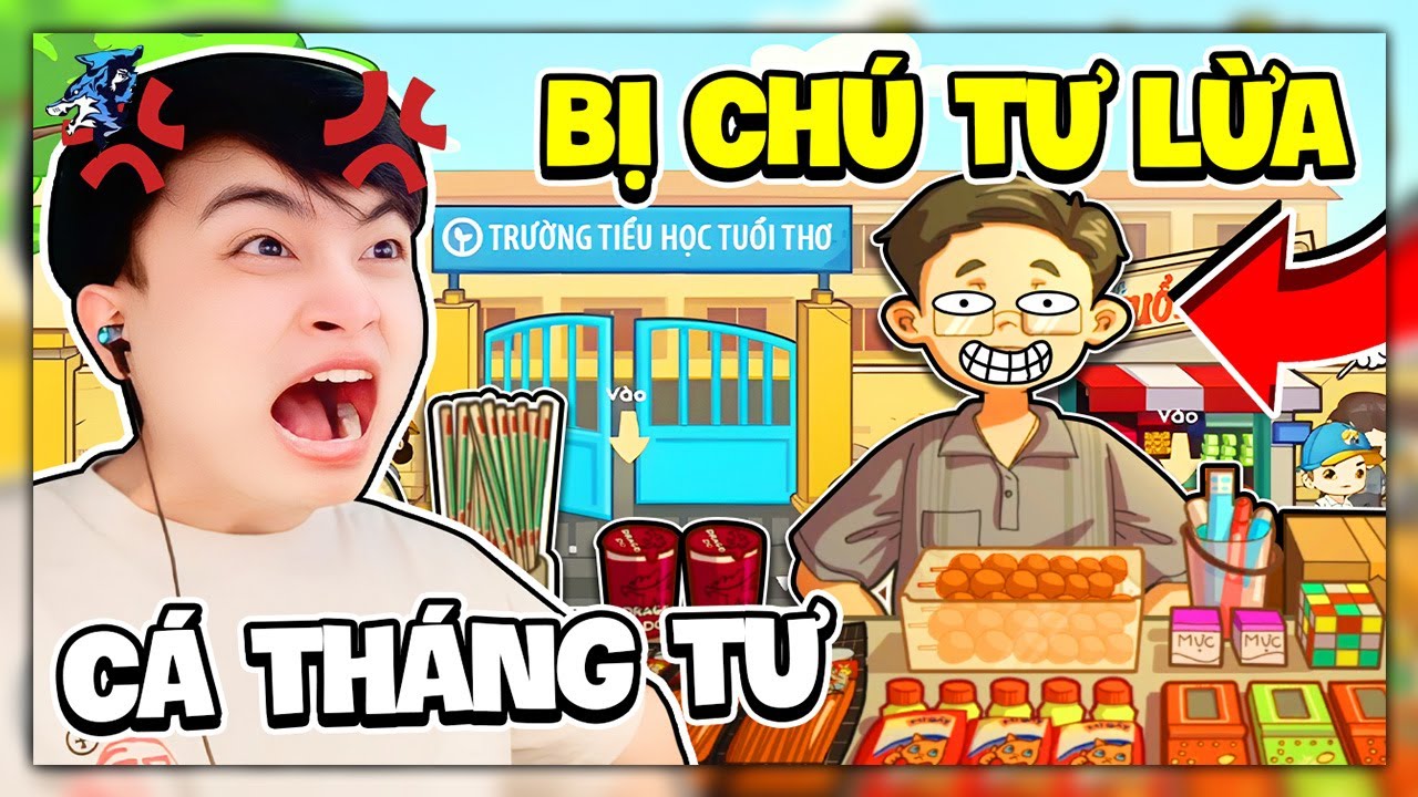 Siro Bị Chú Tư Lừa Mở Trường Học Vào Ngày Cá Tháng Tư Trong TRỞ VỀ TUỔI THƠ