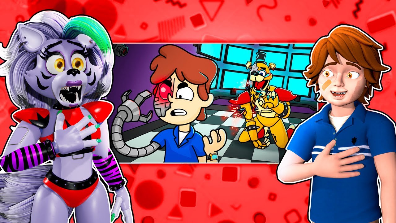 Roxanne Wolf and Gregory REACT to GREGORY HAS A DARK SECRET... GameToons Animation